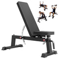 ROALW Heavy-Duty Adjustable Weight Bench, 1300lb Cap, Home Gym
