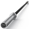 ROALW 6FT Olympic Barbell, 700LB Capacity 2" Strength Training Bar, Black/Silver