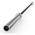 ROALW Women's Olympic Barbell, 1000LB Capacity 6.5FT 2", Black/Silver